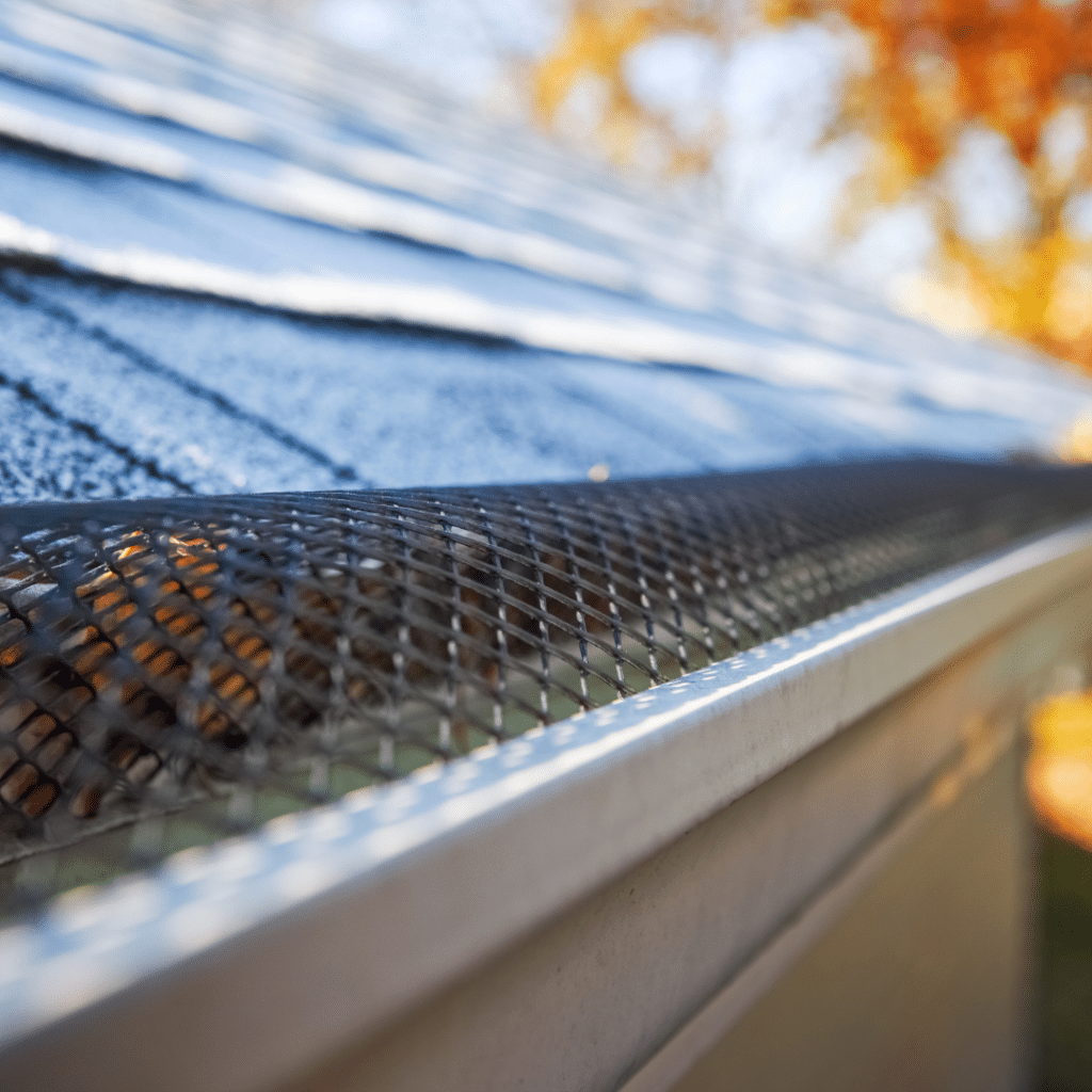 Leaf Guards on gutters