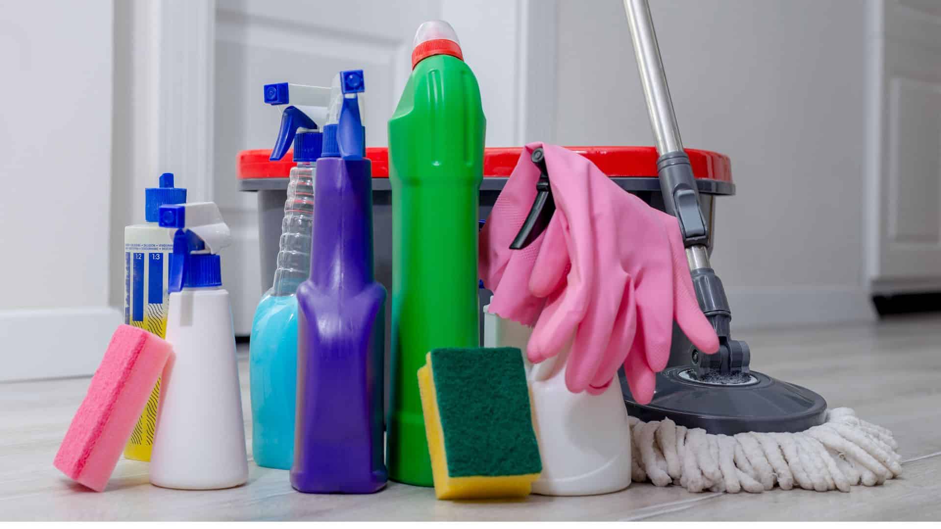 cleaning supplies